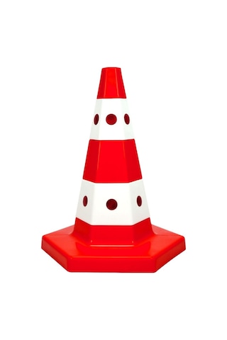 Klasik Kedi Gözlü Trafik Konisi 50 Cm Trafik Dubası N11.7