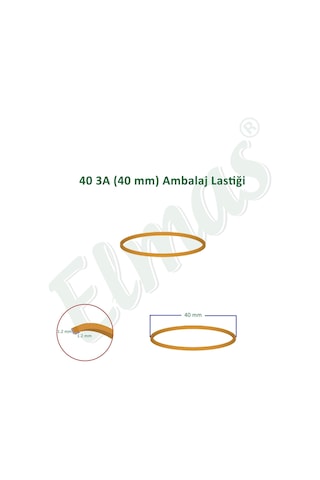 Elmas Ambalaj Lastiği 40 Mm 5 Paket X 1000 Gram