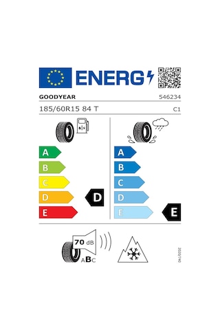Goodyear 185/60R15 84T Ug 8 Ms Kış Lastiği 2023