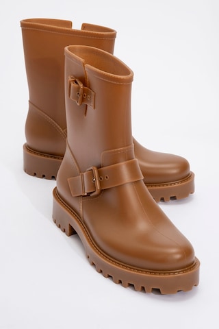 Luvishoes Luvi Shoes Zone Taba Kadın Yağmur Botu Taba