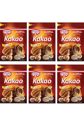 Dr. Oetker Kakao 100 Gr X 6 Adet