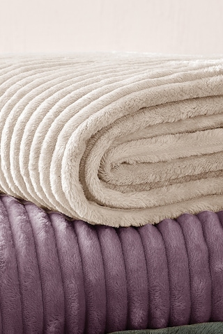 Yataş Bedding Holly Wellsoft Tv Battaniyesi - Ekru (533754461)