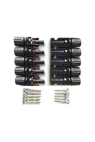 Mc4 Tipi Solar Panel Bağlantı Konnektör Seti 5 Set Mc4 Tipi Solar Panel Bağlantı Konnektör Seti 5 Set