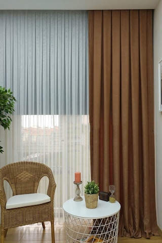 Kakao Ada Fon Perde Normal Pile 1'e 2,5 Pile-kakao Kakao