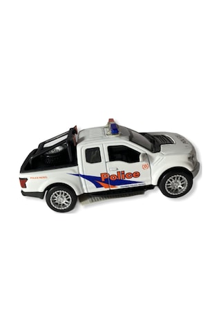Nitro Speed 1:36 Çek Bırak Polis Arabası Beyaz