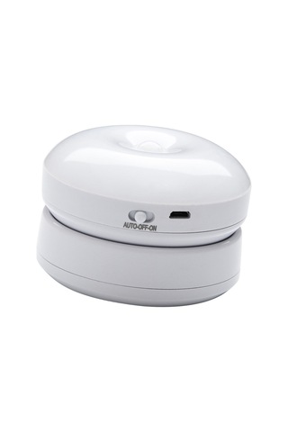 Hareket Sensörlü Gece Lambası 360 Derece Dönebilen Led Şarj Edilebilir Hareketle Etkinleştirilen Gece Lambası Merdiven Duvar Dolap Dolap Beyaz Işık Diğer