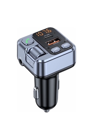 Sones T16 Mp3 Çalar Hızlı Şarj Cihazı Kablosuz Bluetooth 5.1 Fm Verici Eller Serbest Araç Kiti