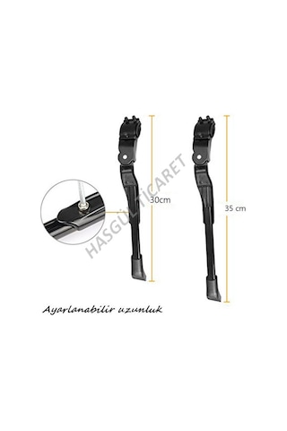 Hsgl Bisiklet Arka Kadro Bağlantılı Ayarlanabilir Destek Siyah Ayak Siyah  Kırmızı