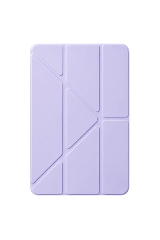 Apple İpad Uyumlu - Air 11 2026 Mera Kalemlikli Tablet Kılıfı - Lila Arka Kapak