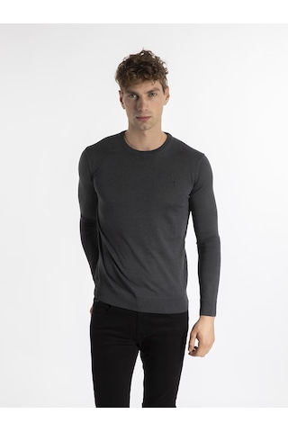 Trussardi Trussardı Erkek Kazak TRRD003628 Füme