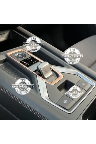 Cupra Formentor,leon Uyumlu Vites Etrafı Piano Black Tpu Koruyucu