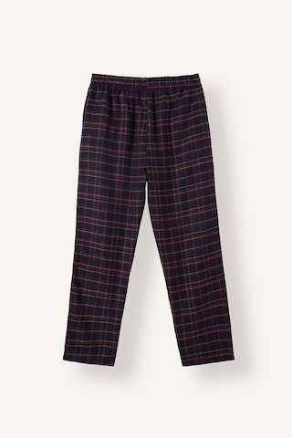 Defacto New Regular Fit Ekose Desenli Cepli Uzun Boy Flanel Pijama Altı H7623ax26aunv135 Lacivert-nv135