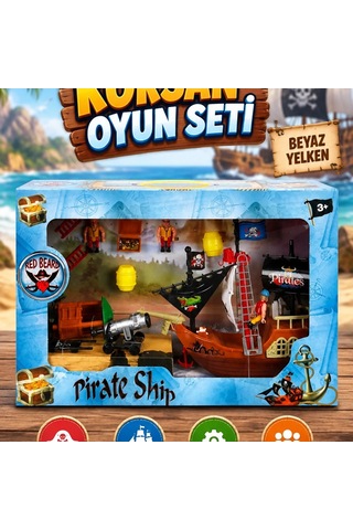31232 Canrodi, Korsan Oyun Seti Beyaz Yelken