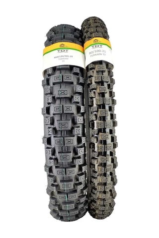 Mondial X-treme Max 200 Lastik Takımı 460-19 Ve 80/100-21 Tt İç Lastikli Tip Motosiklet Lastiği