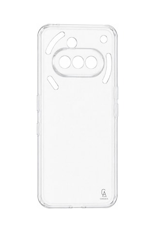 Nothing Phone 3a İle Uyumlu Kılıf Şeffaf Kamera Korumalı Esnek Silikon Telefon Kılıfı Kapak