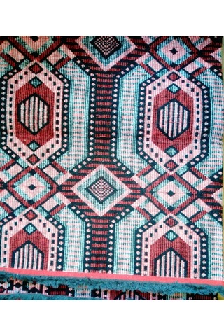 Yeni Desen 5m2 Makine Dokuması Kaliteli Kilim, Kırmızı Beyaz