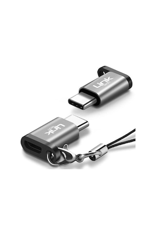 Linktech O186 Micro To Type-C Dönüştürücü Metal Adaptör