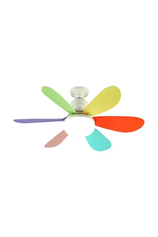 Hallow E27 Üç Renkli Karartma Ev Yatak Odası Çocuk Fanı
