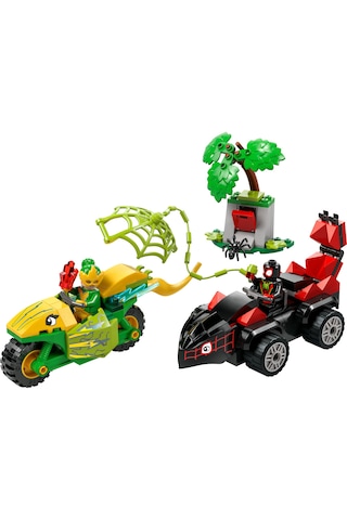 LEGO® Marvel Spidey ve İnanılmaz Arkadaşları Spin ve Electro Dinozor Aracı Takibi 11198 - 4 Yaş ve Üzeri Yaratıcı Oyuncak Seti (124 Parça)