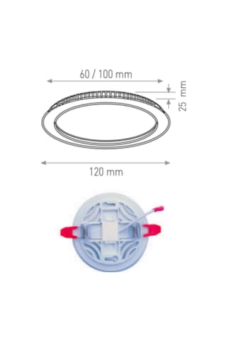 18w Marin Ayarlanabilir 10-30 Volt Günışığı Panel Armatür