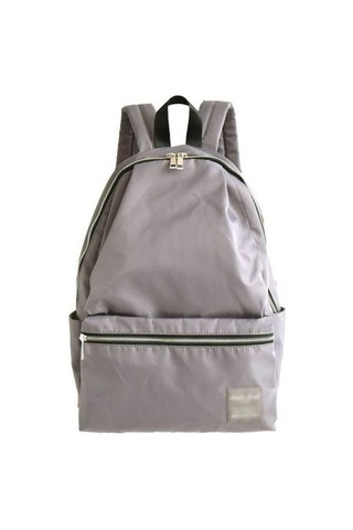 Şık Ve Minimalist Japon Tarzı Kadın Sırt Çantası - Ortaokul Öğrencileri İçin Dayanıklı Naylon Okul Çantası, Pratik Seyahat Çantası Gri