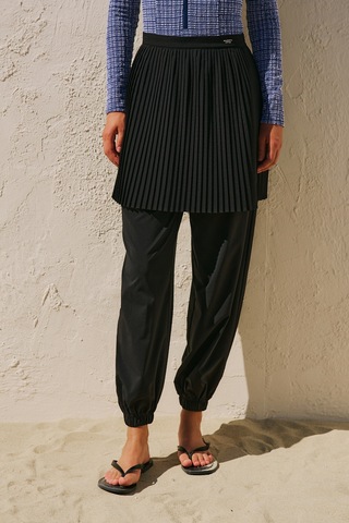 Manuka Büzgülü Jogger Form Mayo Pantolon Siyah Ss26pnt00043-01