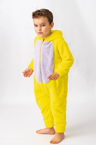 Bebesev Peluş Unisex Fermuarlı Kışlık Çocuk Uyku Tulumu - Çocuk Kostümü 001