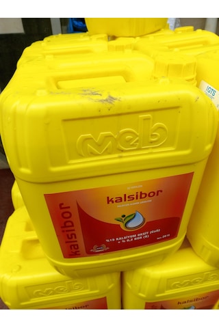 Mebor Kalsibor 20 Lt, Kalsiyum Oksit Ve Bor Karışımlı Sıvı Gübre 20 LT