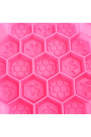 Shineyee Pembe Arı Bal Çekirdeği Silikon Kalıp - Dayanıklı, Temizlenmesi Kolay, -40 C/+220 C Sıcaklık Dayanımı Diğer