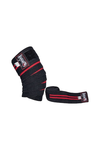 Dragon 63921 Halter ve Fitness Diz Bandajı Siyah