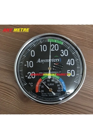Anymetre Termometre Nem Ölçer Higrometre Derece 101c