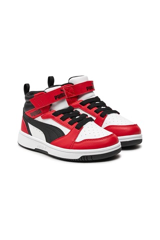 Puma Rebound V6 Mid Ac+ Ps Çocuk Günlük Ayakkabı 39383203 Kırmızı 39383203 Kırmızı