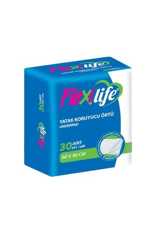 Flexi Life Hasta Alt Açma Yatak Koruyucu Örtü 12 x 30'lu 60 x 90 CM﻿﻿