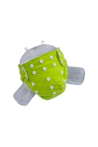 Baby Ybb Yıkanabilir Bebek Bezi Cepli Neon Yeşil 3kg-12kg Standart