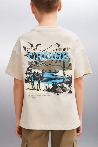 Grimelange ORAN Erkek Bej T-Shirt