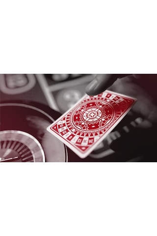 Bicycle Roulette Red Marked İşaretli Oyun Kağıdı Limited Edition Koleksiyonluk İskambil Kartları