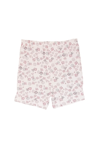 S-Mall Bibaby Pink Clover Şortlu Bebek Takımı - 2 Li - Ekru (491029754) Ekru