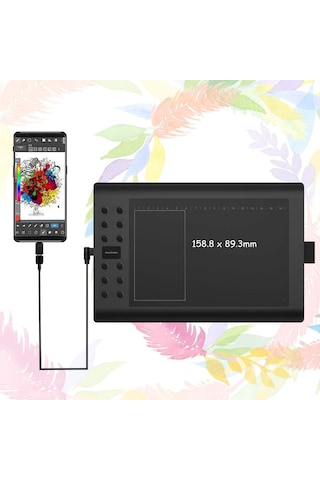 Gaomon M106K Pro 10 x 6.25 Grafik Çizim Tableti