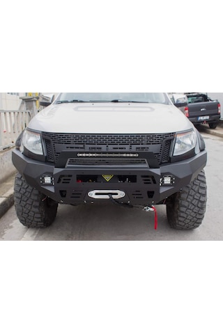Omsa Ford Ranger Dakar Çelik Ön Tampon Sensörlü-sensörsüz 2011-2015 Arası