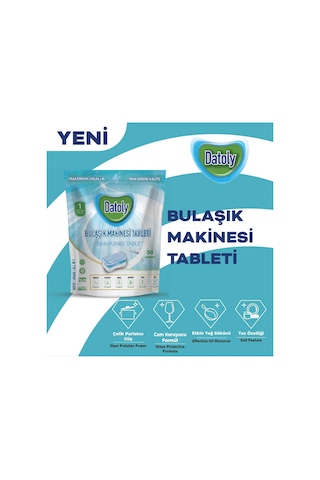 Bulaşık Makinesi Tableti - Süper 2'li 100 Tablet - 100 Yıkama