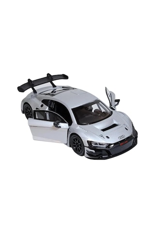 Motor Max Koleksiyon 1 / 24 Ölçek Audi R8 Lms Gt3 Metalik Gri Model Metal Araba