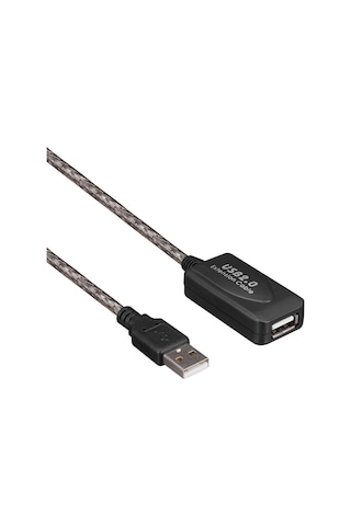 Powermaster Şeffaf Usb 10 Metre Uzatma Kablosu 10 M
