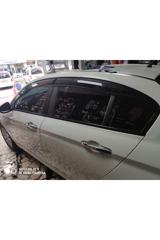 Fiat Egea Sedan Mugen Model Cam Rüzgarlığı 4 Lü Set