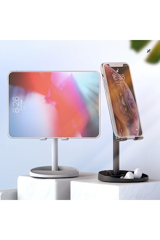 Kuulaa K2 Aynalı Cep Telefonu ve Tablet Masaüstü Standı Tutucu