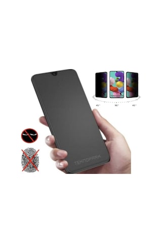 Xiaomi Poco X3 Nfc Mat Hayalet Ekran Gizli Privacy Tam Kaplayan Kırılmaz Cam Seramik Ekran Koruyucu