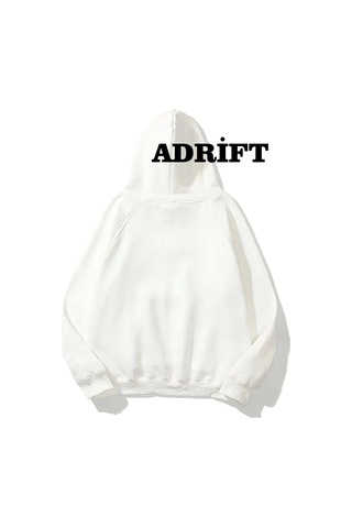 Tarzsokak Unisex Diyarbakır Sweatshirt Hoodie Kapşonlu Beyaz