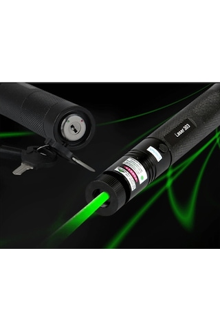 Yeşil Şarjlı Lazer Pointer 5000mw Yakıcı K0 Yeşil