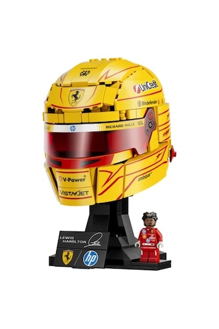 LEGO® Editions Scuderia Ferrari HP Lewis Hamilton Kaskı 43022 - 14 Yaş ve Üzeri İçin F1® Modeli Yapım Seti (884 Parça)