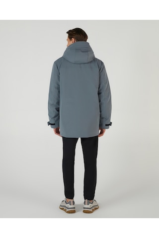 Skechers M Outerwear Coated Jacket Erkek Gri Mont S242049-003 Gri