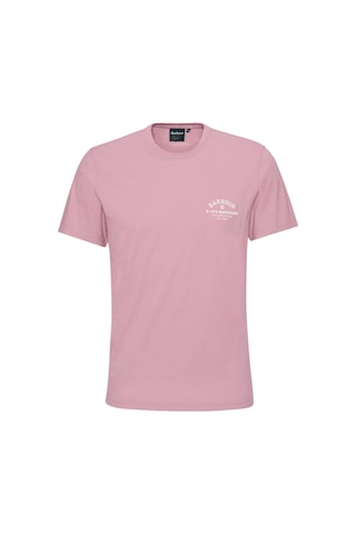 Barbour Cranmer Logo T-shirt Pı76 True Pink Pı76 True Pink